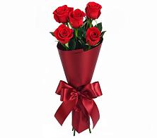 Букет 5 Красных роз Эдлесс Лав в Выборге