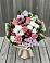 Букет цветов из: Альстромерии, Гвоздики, Розы и Хризантемы в Выборге
