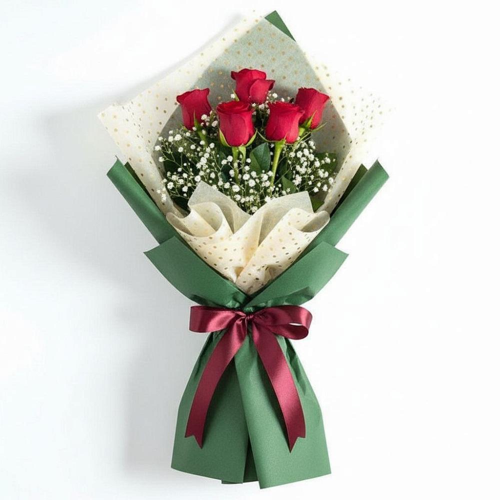 Букет цветов из: Розы в Выборге