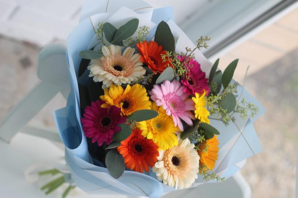 Букет цветов из: Герберы в Выборге