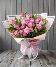 Букет Розовый кустик в Выборге