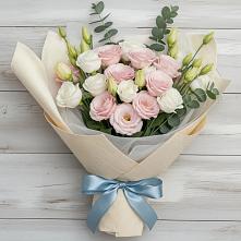 Букет цветов из:  Лизиантусы #REPLACE_PRED# Выборге