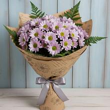 Букет цветов из:  Хризантемы в Выборге