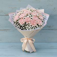 Букет цветов из:  Гвоздики в Выборге