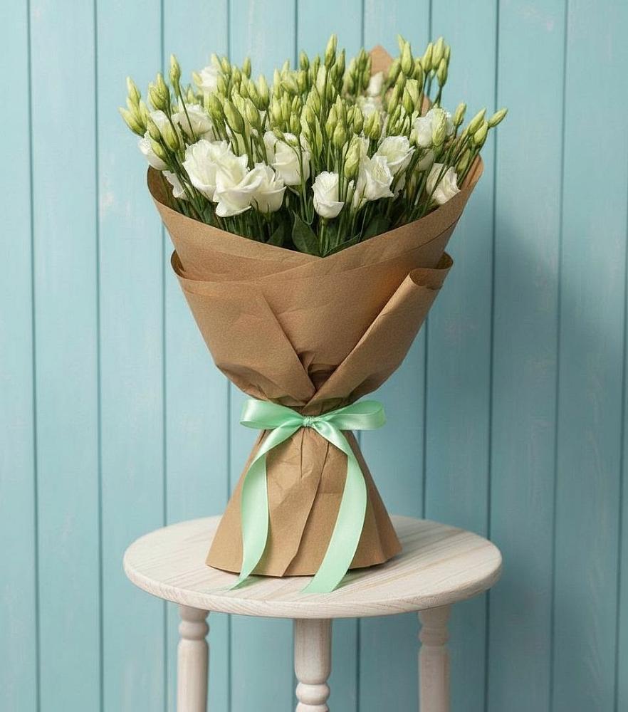 Букет цветов из: Лизиантусы в Выборге