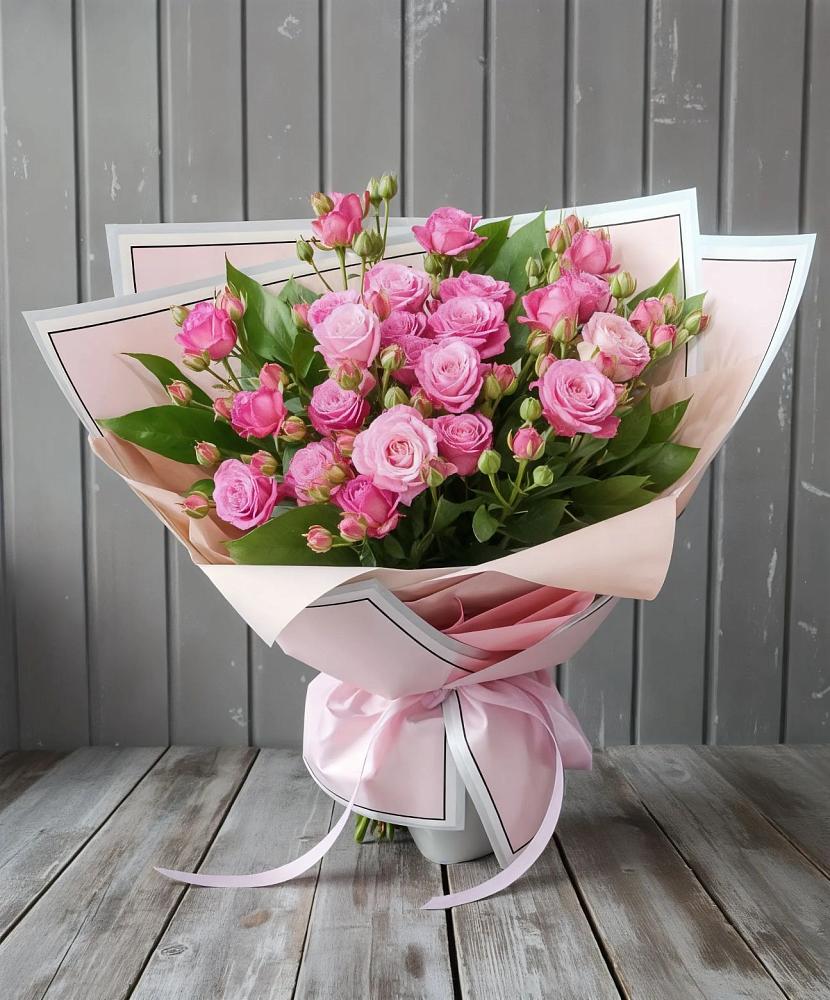 Букет Розовый кустик в Выборге