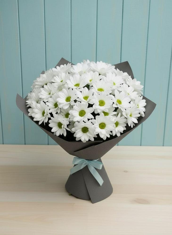 Букет цветов из: Хризантемы в Выборге