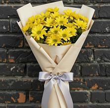 Букет цветов из:  Хризантемы в Выборге