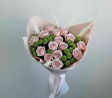 Букет цветов из:  Розы и Хризантемы в Выборге
