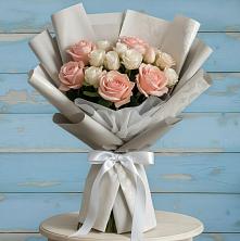 Букет цветов из:  Розы в Выборге