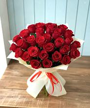 Букет 29 Красных роз в Выборге
