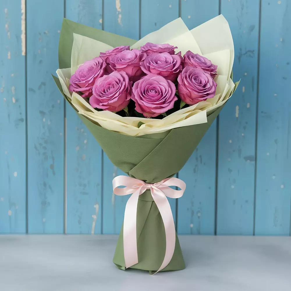 Букет Розы Фёрст Леди в Выборге