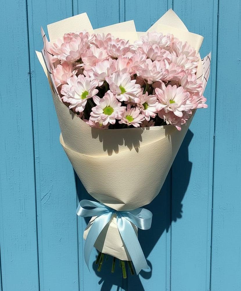 Букет цветов из: Хризантемы в Выборге