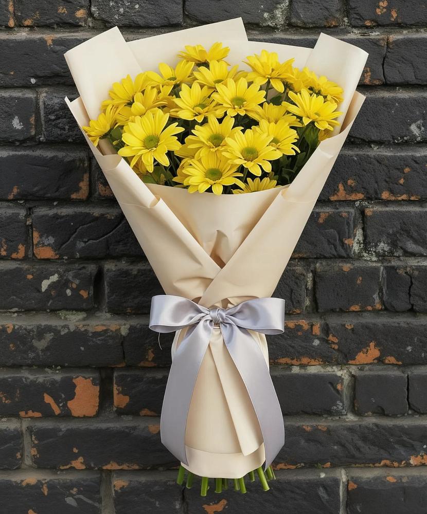Букет цветов из: Хризантемы в Выборге