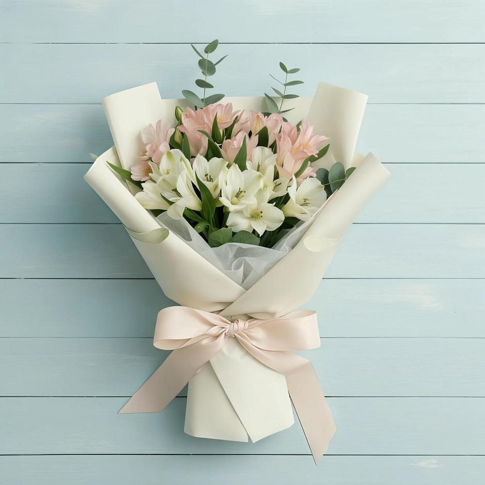 Букет цветов из: Альстромерии в Выборге