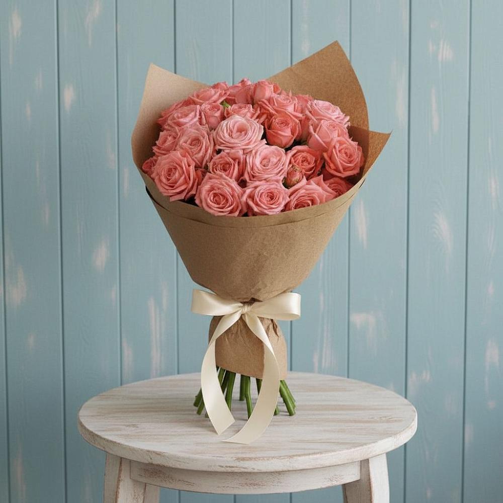 Букет цветов из: Розы в Выборге