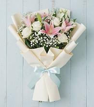 Букет цветов из:  Лилии в Выборге