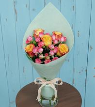 Букет цветов из:  Розы в Выборге