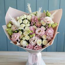 Букет цветов из:  Альстромерии и Розы в Выборге